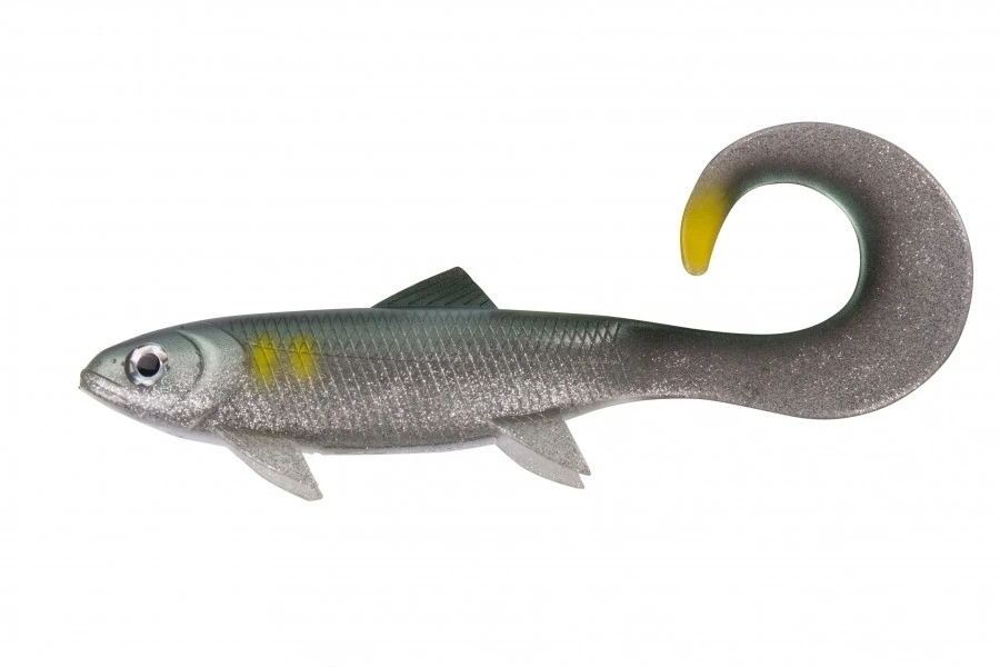 EFFZETT PIKE SEDUCER CURL TAIL - Loser Gummifisch 2er Pack