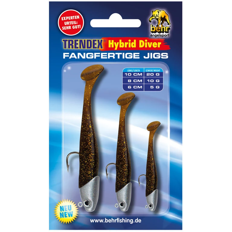 Behr Trendey Hybrid Diver - 3er Jigs 5 Behr Trendey Hybrid Diver - 3er Jigs – Bild 5