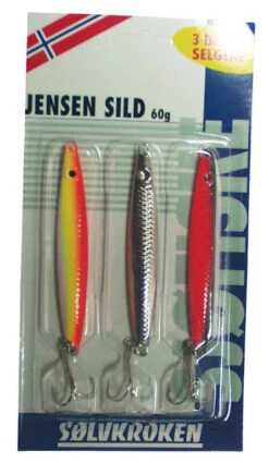 SOLVKROKEN Jensen Sild 3-er-Pack -Angeln Serie 6407060 JensenSild 3erPkgCG8BRoRj5x83D 1280x1280