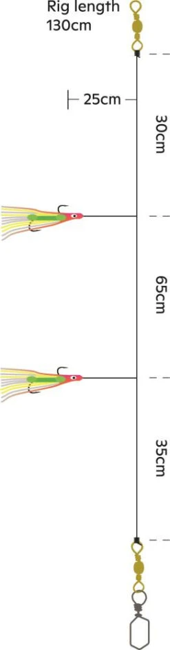 Kinetic Sabiki Octopus Lightstick - Vorfach -Angeln Serie F213 155 049 4 766503 1280x1280