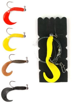 AQUANTIC Einfach-Twister Rig -Angeln Serie Galeriebild Einzel Twister5HwLUVCAawLtJ 1280x1280