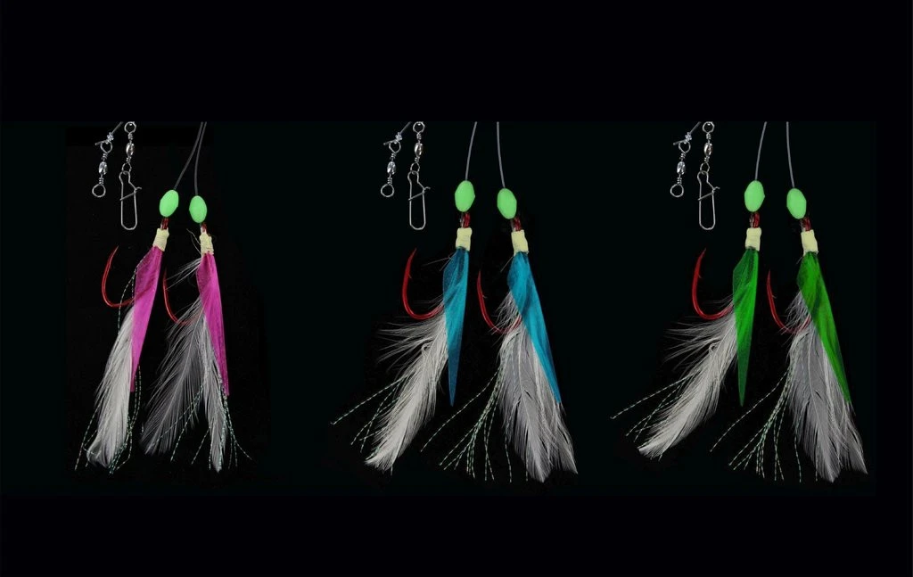 DEGA 2-Arm Meeresvorfach Mit Franzen Und Federn 5 DEGA 2-Arm Meeresvorfach Mit Franzen Und Federn – Bild 5