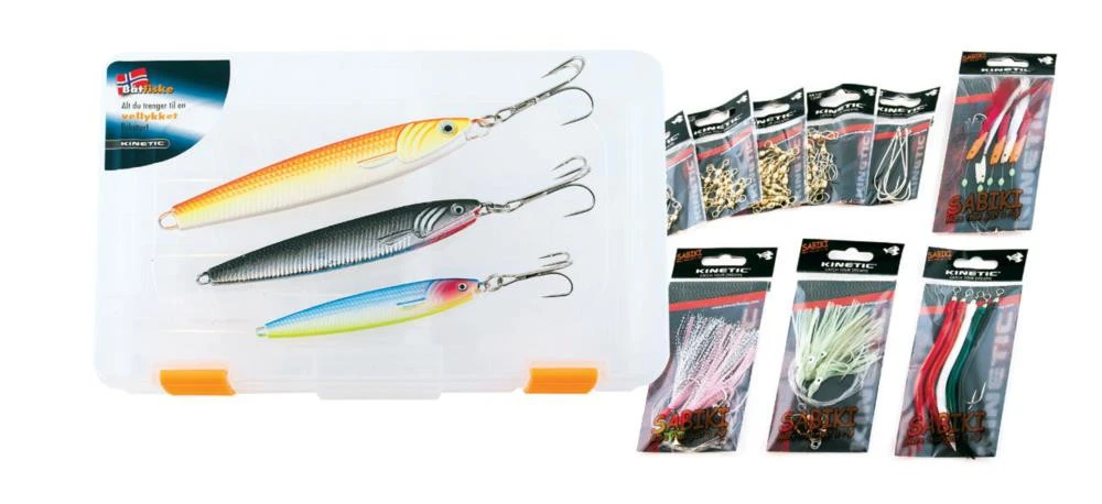 KINETIC Bâtfiske 67 Teile Pilker- U. Bootsangel-Set 1 KINETIC Bâtfiske 67 Teile Pilker- U. Bootsangel-Set