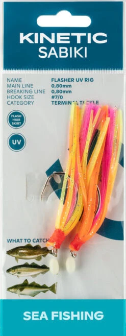 Kinetic Sabiki Flasher - Vorfach -Angeln Serie f121 187 x1 1280x1280